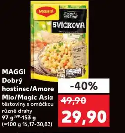 Kaufland MAGGI Dobrý hostinec/Amore Mio/Magic Asia nabídka