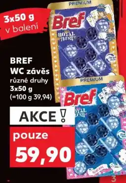 Kaufland BREF WC závěs nabídka