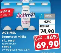 Kaufland ACTIMEL Jogurtové mléko s L. casei nabídka