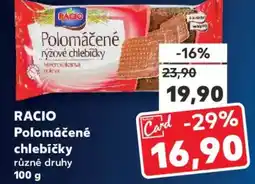 Kaufland RACIO Polomáčené chlebíčky nabídka