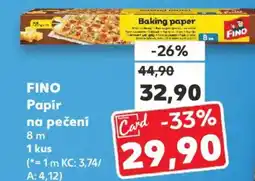 Kaufland FINO Papír na pečení nabídka