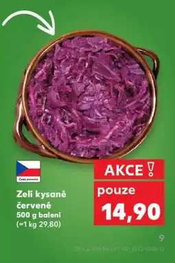 Kaufland Zeli kysané červené nabídka