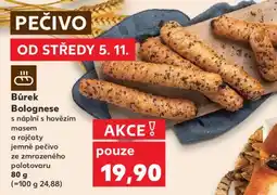 Kaufland Búrek Bolognese nabídka