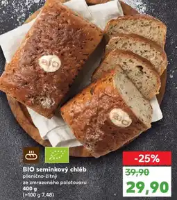 Kaufland BIO semínkový chléb nabídka