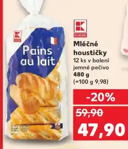 Kaufland Mléčné houstičky nabídka