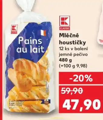 Kaufland Mléčné houstičky nabídka