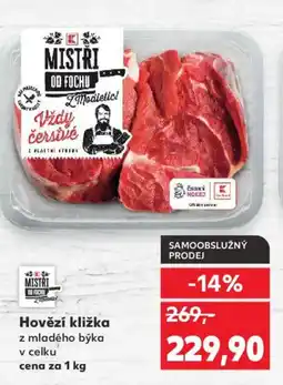 Kaufland Hovězí kližka nabídka