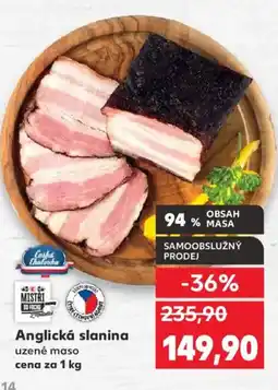 Kaufland Anglická slanina nabídka