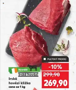 Kaufland Irská hovězí kližka nabídka
