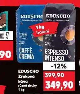 Kaufland Eduscho káva nabídka
