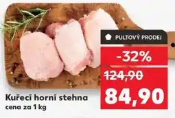 Kaufland Kuřecí horní stehna nabídka