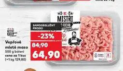 Kaufland Vepřové mleté maso nabídka