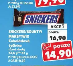 Kaufland Snickers nabídka