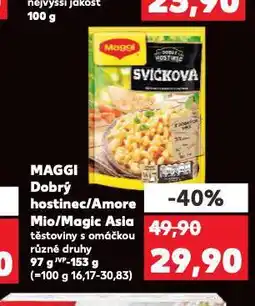 Kaufland Maggi magic asia nabídka