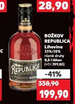 Kaufland Božkov republica nabídka