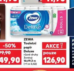Kaufland Zewa toaletní papír nabídka