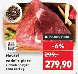 Kaufland Hovězí zadní z plece nabídka