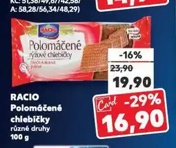 Kaufland Racio chlebíčky polomáčené nabídka