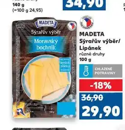 Kaufland Madeta lipánek nabídka