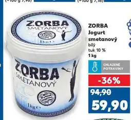 Kaufland Zorba smetanový jogurt nabídka