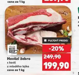 Kaufland Hovězí žebro nabídka