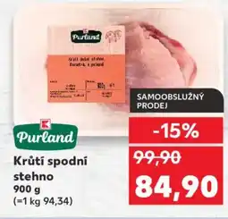 Kaufland Krůtí spodní stehno nabídka