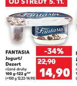 Kaufland Fantasia dezert nabídka
