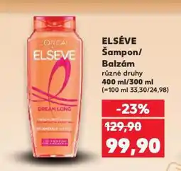 Kaufland Elséve šampon nabídka