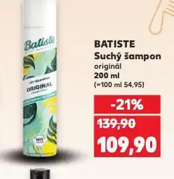 Kaufland Batiste suchý šampon nabídka