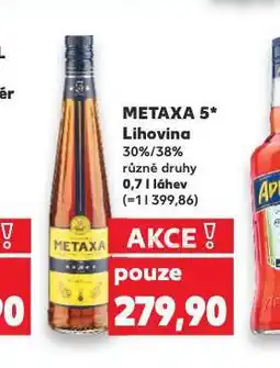 Kaufland Metaxa 5 nabídka