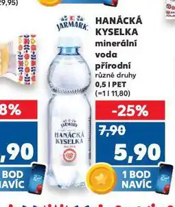 Kaufland Hanácká kyselka nabídka
