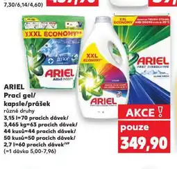 Kaufland Ariel prací gel nabídka