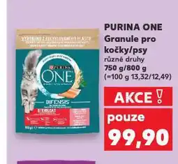 Kaufland Purina one granule pro psy nabídka