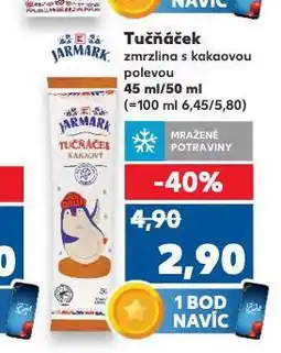 Kaufland Tučňáček zmrzlina nabídka