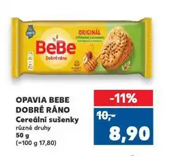 Kaufland Opavia bebe dobré ráno nabídka