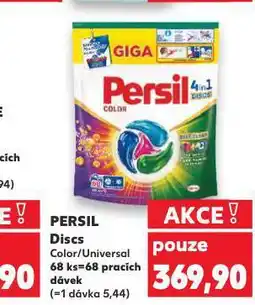 Kaufland Persil discs nabídka