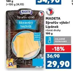 Kaufland Madeta sýrařův výběr nabídka