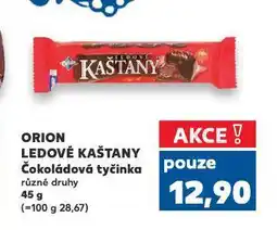 Kaufland Orion ledové kaštany nabídka