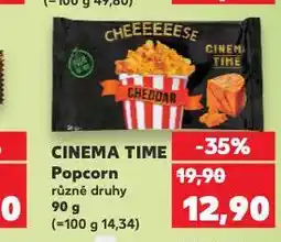 Kaufland Popcorn cinema time nabídka