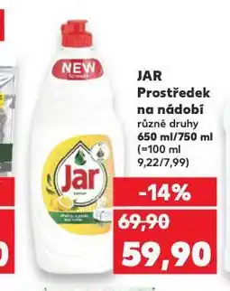 Kaufland Jar prostředek na mytí nádobí nabídka