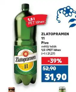 Kaufland Pivo zlatopramen nabídka