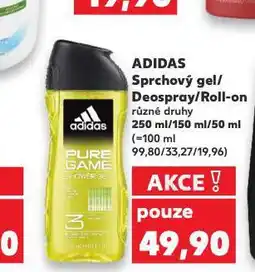 Kaufland Adidas roll-on nabídka