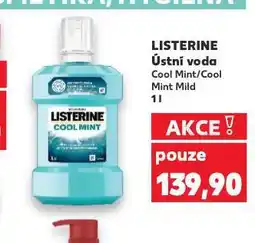 Kaufland Listerine ústní voda nabídka