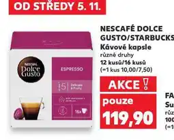 Kaufland Starbucks kávové kapsle nabídka