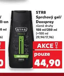 Kaufland Str8 deospray nabídka