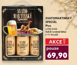 Kaufland Svatomartinský Speciál Pivo nabídka