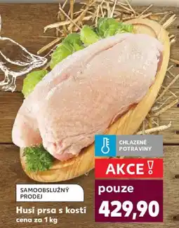 Kaufland Husi prsa s kostí nabídka