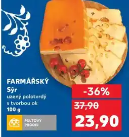 Kaufland FARMÁŘSKÝ Sýr nabídka