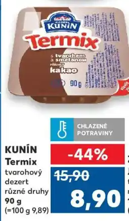Kaufland KUNIN Termix nabídka