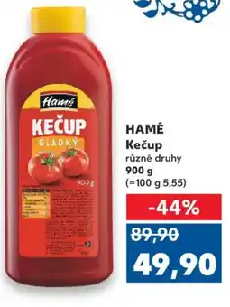 Kaufland HAMÉ Kečup nabídka